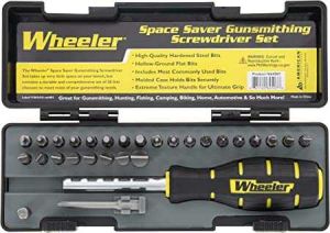 Wheeler Space Saver Gunsmithing Screwdriver Set